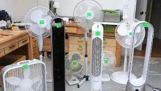 Which fan blows hardest -- Tower fans and regular fans