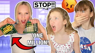 FAKE LOTTERY TICKET PRANK on my Best Friends! GONE HORRIBLY WRONG!