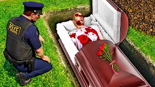 Burying DEAD Trevor in GTA 5! GONE FOREVER!