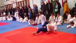 Дзюдо. Федор Шуклин (схватка 2-я). Первенство ДЮСШ "Ippon", Киев-2014