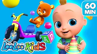 Toy Song Extravaganza | 1-Hour Compilation of LooLoo Kids Nursery Rhymes & Fun Children's Music