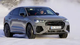2021 Audi RSQ3 Sportback – High Speed Test Drive on Ice and Snow