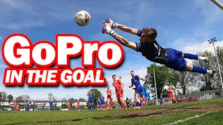 I PUT A GOPRO IN MY GOAL FOR THE FIRST TIME!... (Goalkeeper POV)