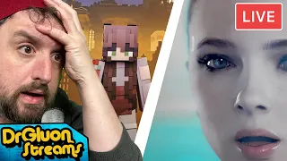 Minecraft HOUSE of NIGHTMARES then I finish Detroit become human #livestream