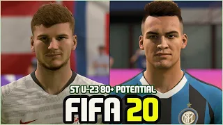 FIFA 20 | BEST YOUNG STRIKERS  (U-23) 80 + POTENTIAL WITH REAL FACES