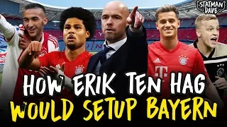 How Erik ten Hag Would Setup Bayern | Starting XI, Formation & Tactics