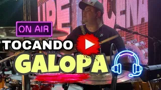 PE DE PANO BATERA TOCANDO GALOPA AO VIVO FORRO E PISEIRO CARUARU #GALOPA