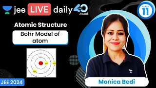 Atomic Structure L4 | Bohr Model of atom | #jee2024 #jee2025 #jeechemistry #monicabedi