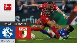 FC Schalke 04 - FC Augsburg 2-3 | Highlights | Matchday 8 – Bundesliga 2022/23