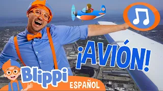 Canción de los Aviones! 🎵 Blippi Español - Canciones para niños (compilación de 10 minutos)