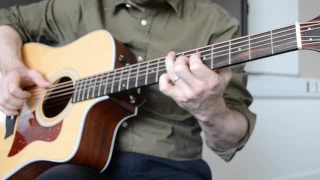 Will Moore - Dadgad Rag: fingerstyle guitar blues (DADGAD tuning)