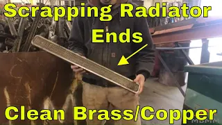 Shredding Scrap Brass and Radiator Ends, Sorting, Picking, and Upgrading Value With A Hammer Mill