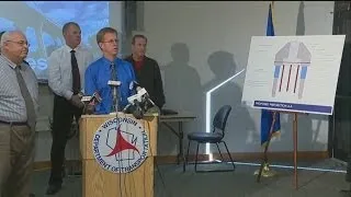 Oct. 22, 2013 news conference on Leo Frigo Bridge