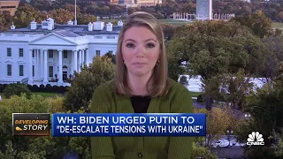 President Joe Biden warned Vladimir Putin of economic sanctions over Ukraine: Senior official