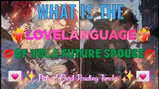 ✨️❤️‍🔥Pick A Card❤️‍🔥✨️Your Future Spouse Love Language Towards You🌺💖💋#pickacard#tarot #tarotreading