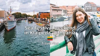 Discovering Klaipeda, Lithuania during Sea Festival weekend // Travel vlog | Margarita Mundina