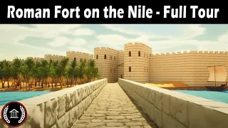 Full Tour of a Roman Fort on the Nile - 3D Model