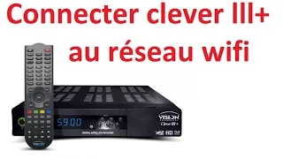 connecter clever lll + au réseau wifi