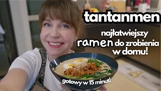 Przepis na domowy RAMEN - tantanmen - najłatwiejszy ramen do zrobienia w domu!