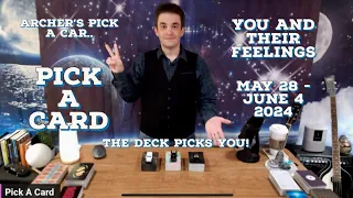 Pick A Card Tarot 🏎️🚗🚙 You & Their feelings May 28 - June 4 2024 ☀️🌙 The deck picks you! 🙏❤️😇