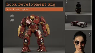 How to Create a  Look Development rig with Area Lights | Maya and Arnold lighting Tutorial |