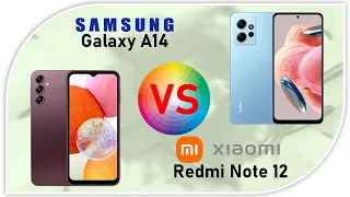 Samsung Galaxy A14 VS Xiaomi Redmi Note 12 | Smartphone 2 Jutaan