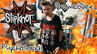 58)Psychosocial-Slipknot-Antonio Palumbo-13anni-Little Drummer-DrumCover-HomeRecording