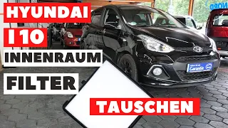 Hyundai i10 Innenraumfilter Wechseln / Tauschen | #Tutorial |