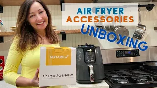 AIR FRYER ACCESSORIES UNBOXING MUST HAVES | AIR FRYER TIPS #airfryer