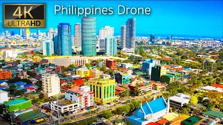 Manila, Philippines - 4K UHD Drone Video