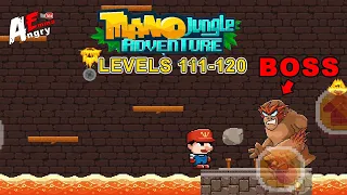 Mano Jungle Adventure - Levels 111-120 + BOSS / Gameplay Walkthrough (Android Game)