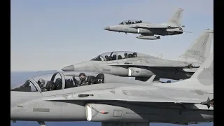 ROK Air Force FA-50 Fighting Eagles 2019 New Year Flight