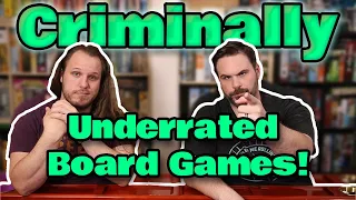 Top 10 Underrated Board Games!