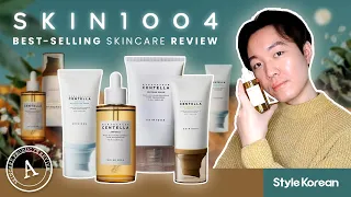 SKIN1004 Korean Skincare Review - Centella Ampoule, Hyalu-Cica Sunscreen, Moisturizer (oily skin) 💦