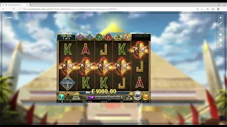5 SCATTERS ON DAWN OF EGYPT 1000 X TRIGGER 😋😎🤑