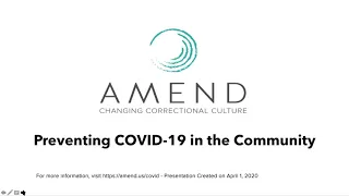 COVID-19 in Jails and Prisons