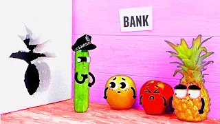 Doodles VS Police || Cool Adventures Of Tricky Fruits And Vegetables By Doodland