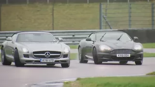 Fifth Gear: Aston Martin Vs Mercedes SLS Sportster