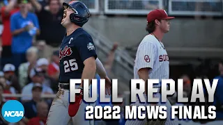 Ole Miss vs. Oklahoma: 2022 Men's College World Series Finals Game 1 | FULL REPLAY