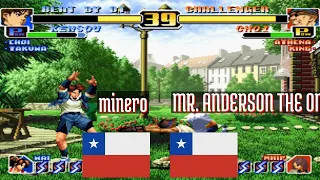 @kof99: minero (CL) vs MR. ANDERSON THE ONE (CL) [King of Fighters 99 Fightcade] Apr 28