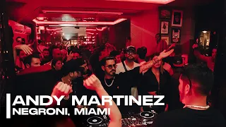 Andy Martinez @Negroni Miami by Late Groove