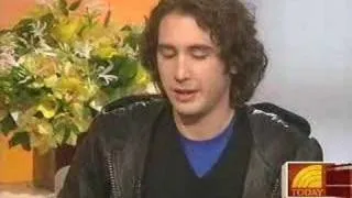 Josh Groban on the Today Show