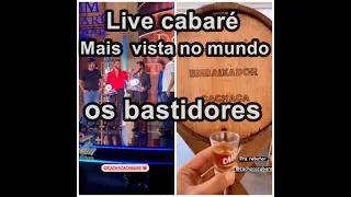 Bastidores da live cabaré mais vista no mundo Gusttavo Lima e Leonardo