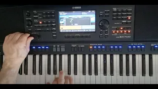 What is Love. Haddaway. Trance cover. Using Live Controle and Style Retrigger. Yamaha PSR SX700.