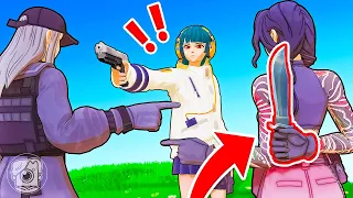 Which ANIME GIRL is the KILLER?! (Fortnite Murder Mystery)