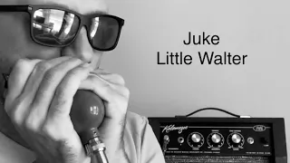 Performing Juke by Little Walter. Amplified harmonica in Chicago blues style