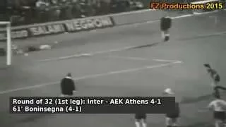 1971-1972 European Cup: FC Internazionale Goals (Road to the Final)