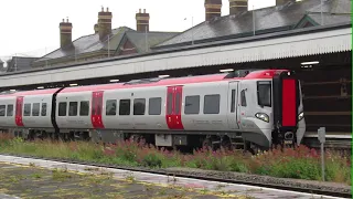 CAF Civity Class 197 (002) Transport for Wales - on test along the North Wales Coast