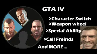 GTA IV- Character Switch and Special abilities mod