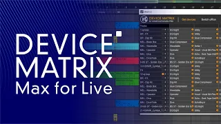 Max for Live Device Matrix has been updated